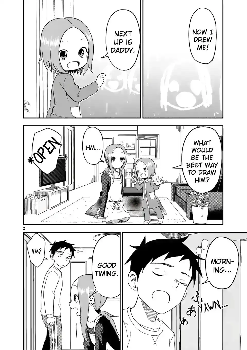 Karakai Jouzu no (Moto) Takagi-san Chapter 73 2